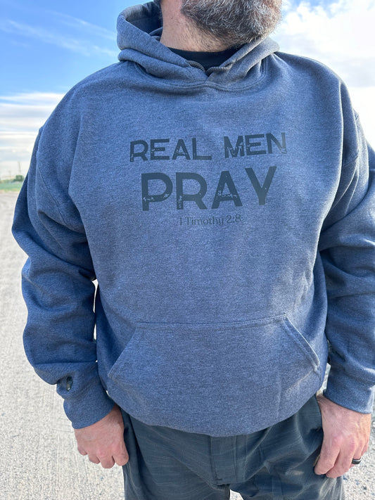 Real Men Pray Hoodie